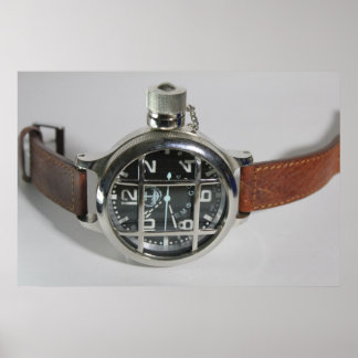 Russische Tauchuhr Poster