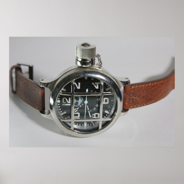 Russische Tauchuhr Poster (Vorne)