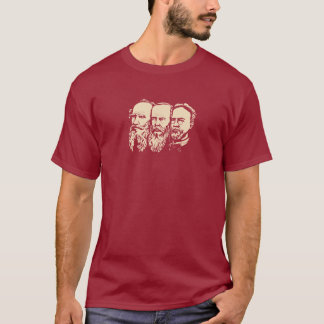 Russische Troika: Tolstoi, Dostojewski, Tschechow T-Shirt