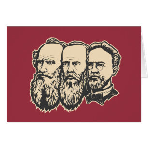 Russische Troika: Tolstoy, Dostoevsky, Tschechow