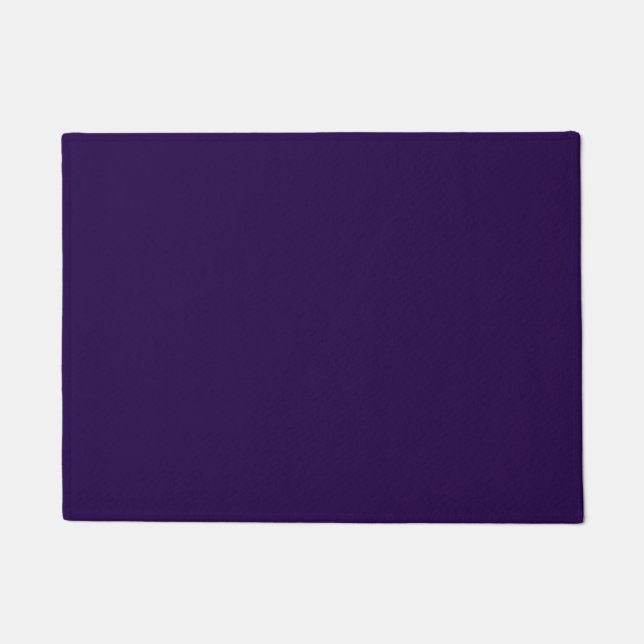 Russische Violet Solid Color Geschenkmatten Fußmatte (Vorderseite)