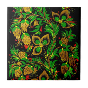 Russische Volkskunst Fliesen