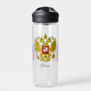 Russische Wappen, Flagge, Russland Trinkflasche