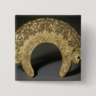 Russischer Diadem mit mit Filigran geschmückter Button