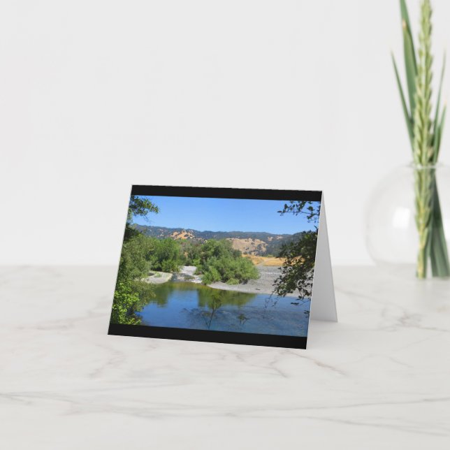 Russischer Fluss von der Cloverdale Karte (Vorderseite)