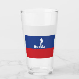 Russischer Fußball Glas