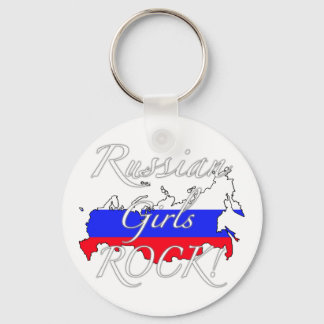 Russischer Girls Rock! Schlüsselanhänger