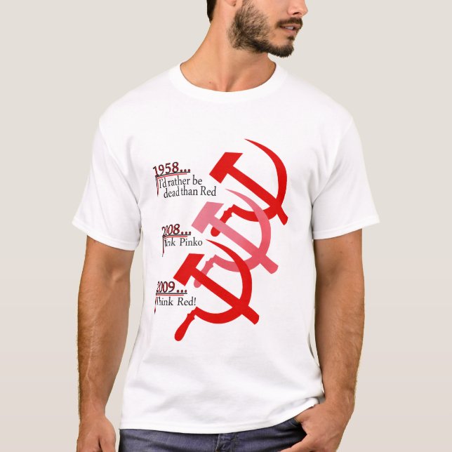 Russischer Hammer- und SichelEmblem-T - Shirt (Vorderseite)
