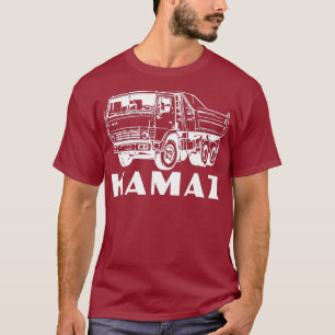Russischer Lastkraftwagen Kamaz UdSSR T-Shirt