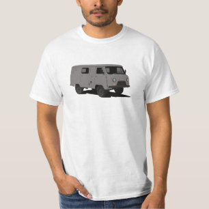 Russischer legendärer UAZ-425 / УАЗ-452 T-Shirt
