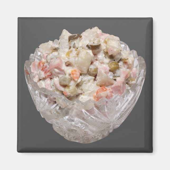 Russischer Salat Magnet (Vorne)