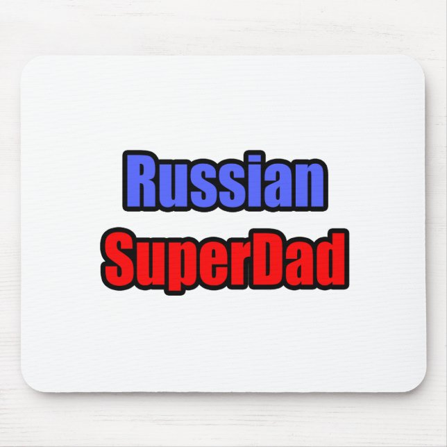Russischer SuperDad Mousepad (Vorne)