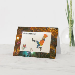 Russischer Tänzer Feiertagskarte