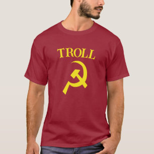 Russischer Troll-Symbol-T - Shirt