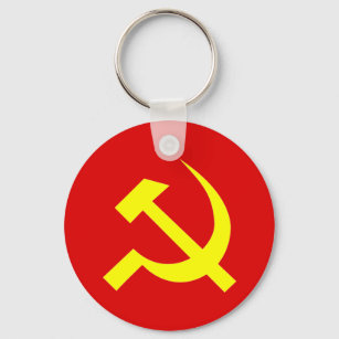 Russischer UdSSR Hammer & Sickle Schlüsselanhänger