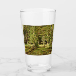 Russischer Wald (Rustikale Landschaft) (Grünwald) Glas