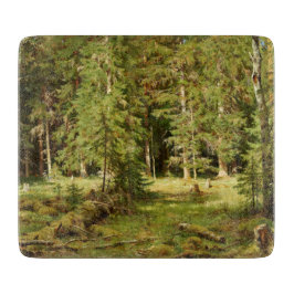 Russischer Wald (Rustikale Landschaft) (Grünwald) Schneidebrett