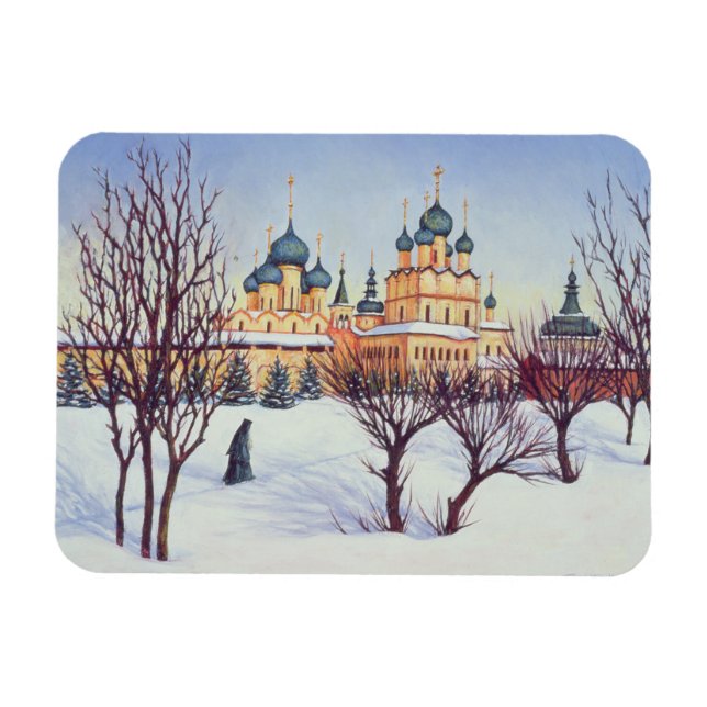 Russischer Winter 2004 Magnet (Horizontal)