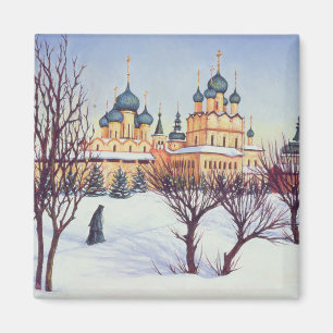 Russischer Winter 2004 Magnet