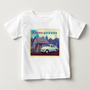 Russisches Auto und Dacha Baby T-shirt