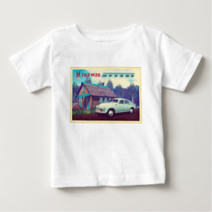Russisches Auto und Datsche Baby T-shirt