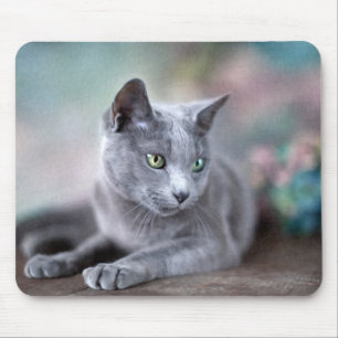 Russisches Blau Mousepad
