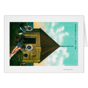 Russisches Block-Haus in St Michael, Alaska