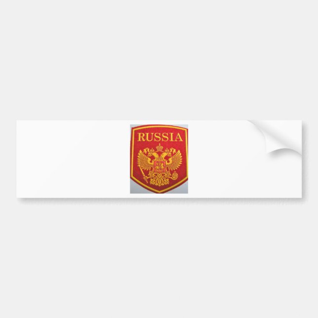 russisches Emblem George und Drache Autoaufkleber (Vorne)