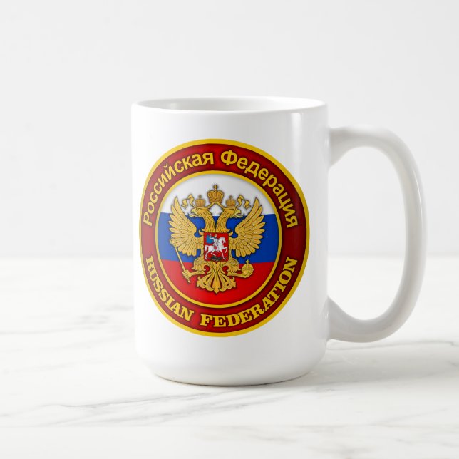 Russisches Emblem Tasse (Rechts)