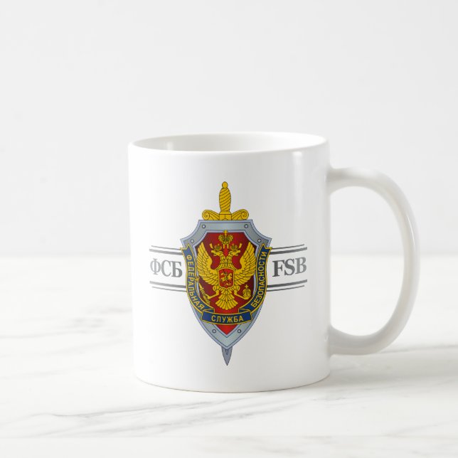 Russisches FSB Kaffeetasse (Rechts)