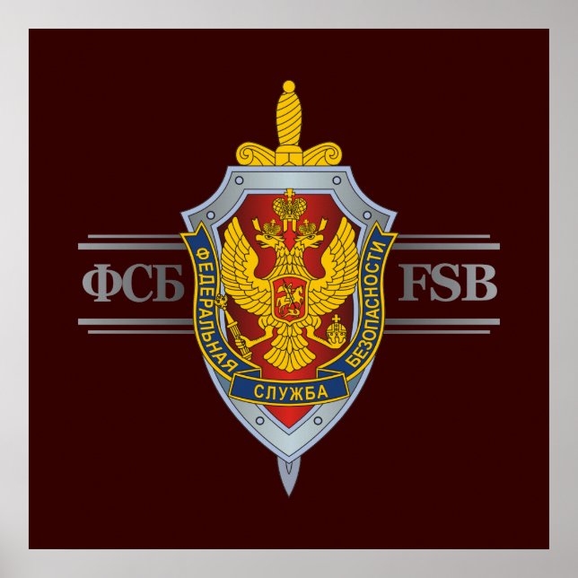 Russisches FSB Poster (Vorne)