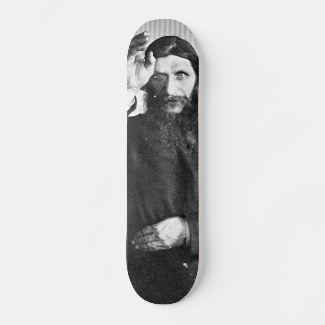 Russisches mystisches Grigori Yefimovich Rasputin Skateboard (Vorderseite)