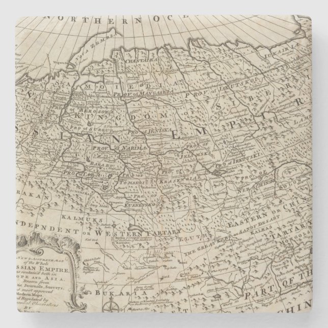 Russisches Reich 2 Steinuntersetzer (Vorderseite)