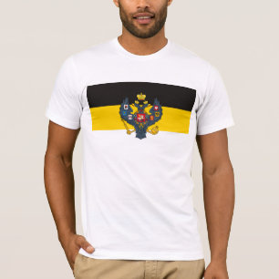 Russisches Reich-Flaggen-T - Shirt
