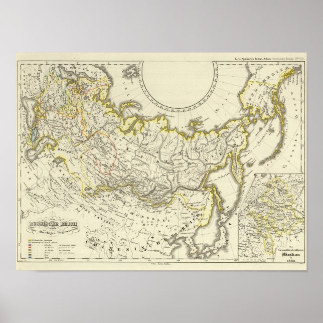 Russisches Reich Poster (Vorne)