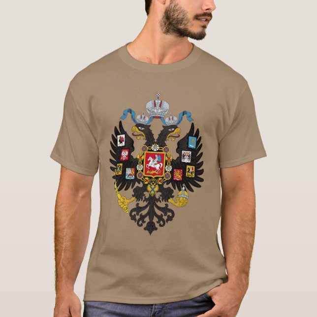 Russisches Reich T-Shirt (Vorderseite)