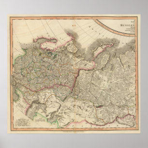 Russisches Reich Westen Poster