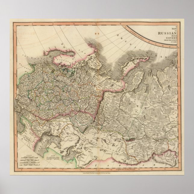 Russisches Reich Westen Poster (Vorne)