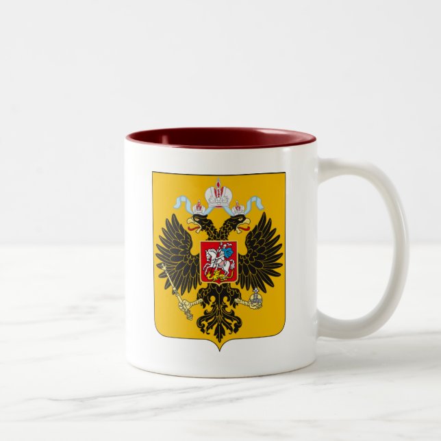 Russisches Reich Zweifarbige Tasse (Rechts)
