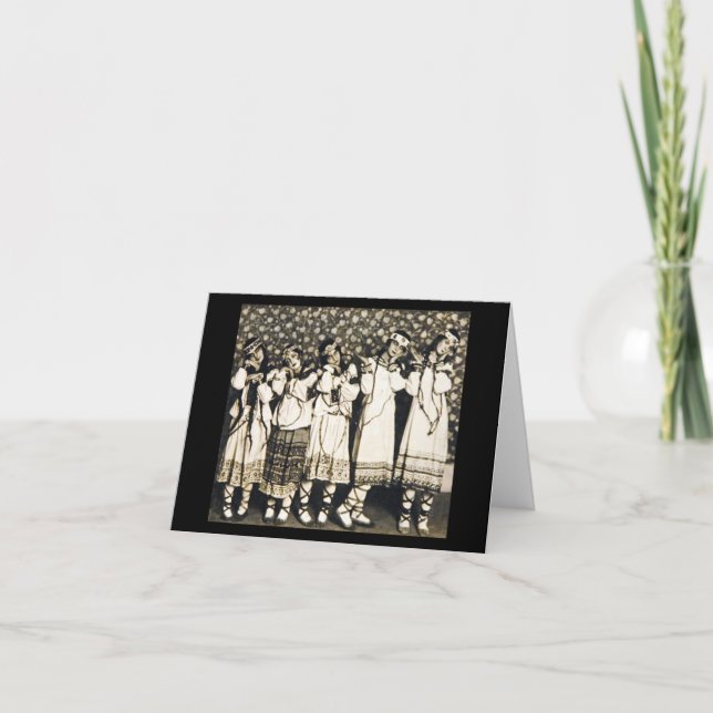 Russisches Ritual Karte (Vorderseite)