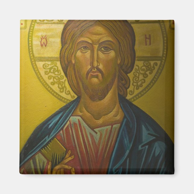 Russisches Symbol in der Kirche St. Sophia / Magnet (Vorne)
