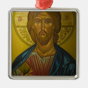 Russisches Symbol in der Kirche St. Sophia / Ornament Aus Metall