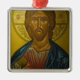 Russisches Symbol in der Kirche St. Sophia / Ornament Aus Metall