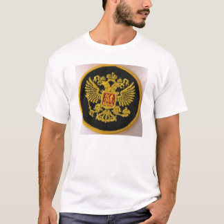 russisches symbol.two ging Adler voran T-Shirt