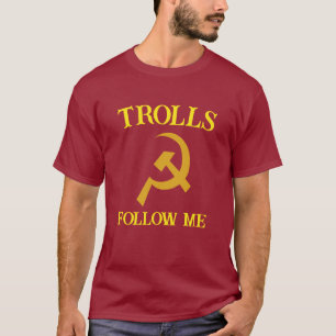Russisches Troll-Symbol-T-Shirt T-Shirt