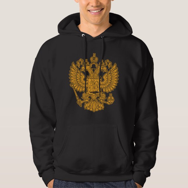 Russisches Wappen der Russischen Föderation Hoodie (Vorderseite)