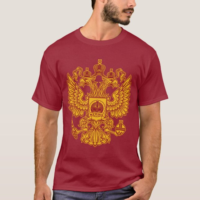 Russisches Wappen T-Shirt (Vorderseite)