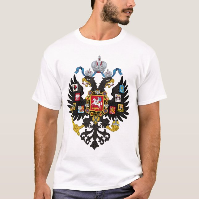 Russisches Wappen T-Shirt (Vorderseite)