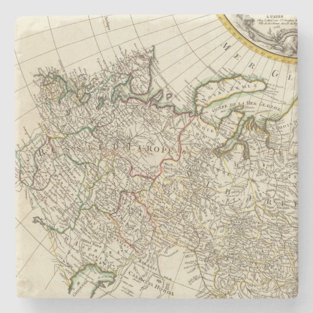 Russland 18 steinuntersetzer (Vorderseite)