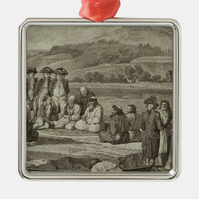 Russland 9 silbernes ornament (Vorne)